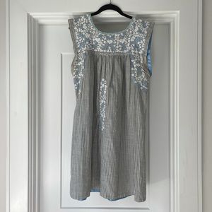 Mi Golondrina Hand Embroidered Mexican Dress